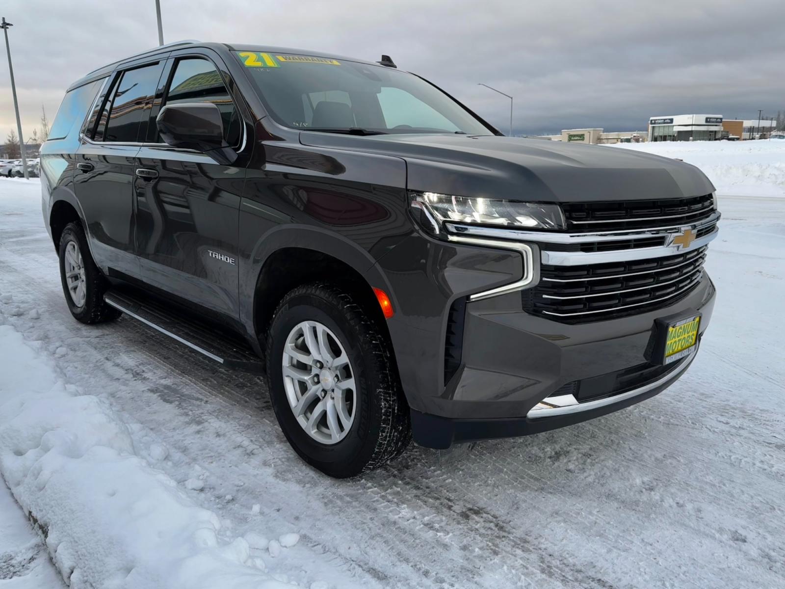 2021 Gray /Black Chevrolet Tahoe LT (1GNSKNKD0MR) with an 5.3L V8 Gasoline engine, located at 1960 Industrial Drive, Wasilla, 99654, (907) 376-5555, 61.573475, -149.400146 - Photo #6